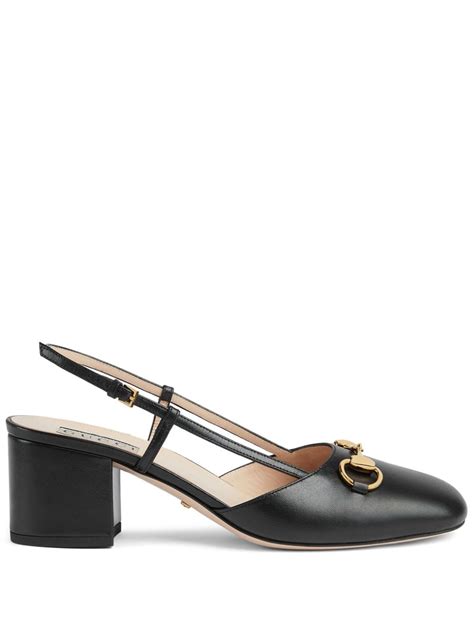 gucci heels horsebit|gucci horsebit slingback pumps.